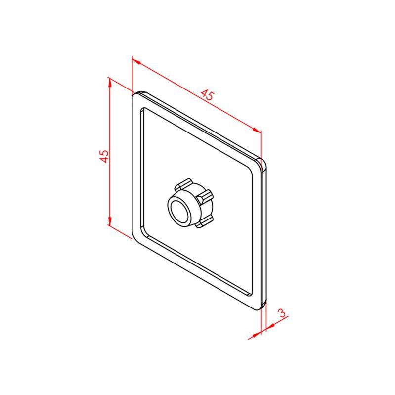 Profil Kapağı 45X45
