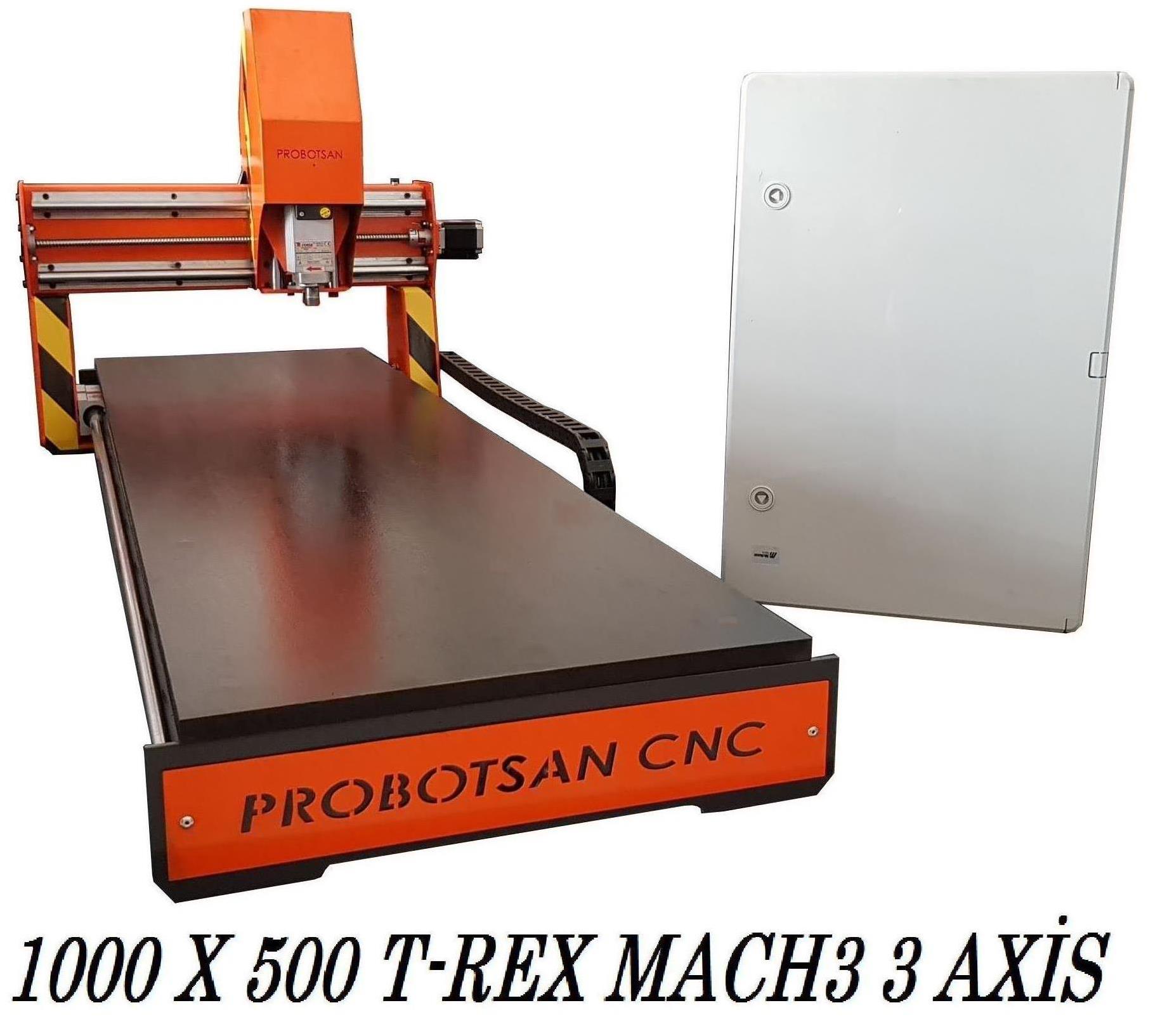 3 Eksen T-Rex 1000 Mini Cnc Freze