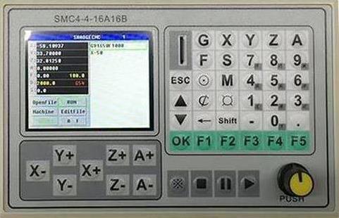 4 Eksen Cnc Kontrol Ünitesi Smc 4-4-16A16B