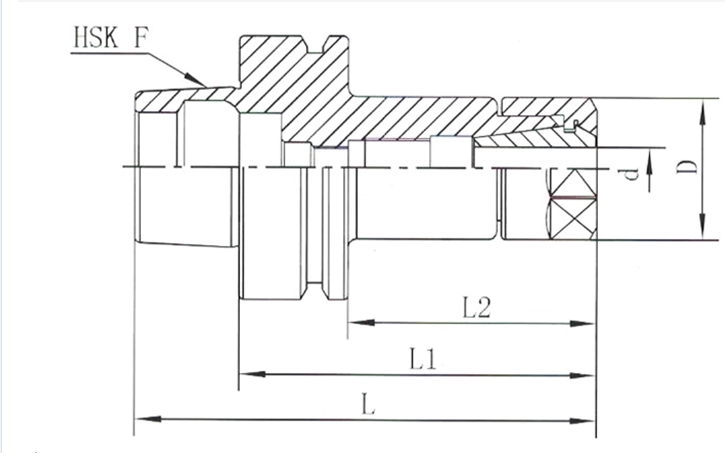 Hsk Hsd F63 Tutucu Er40