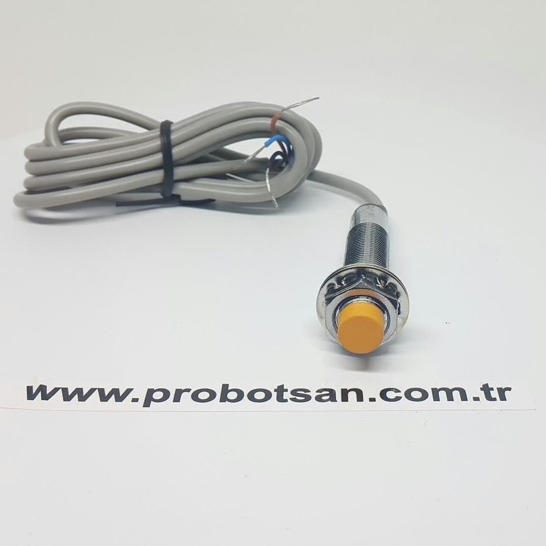 Npn 12~36 Volt Işıklı Sensör 12Mm Sensör