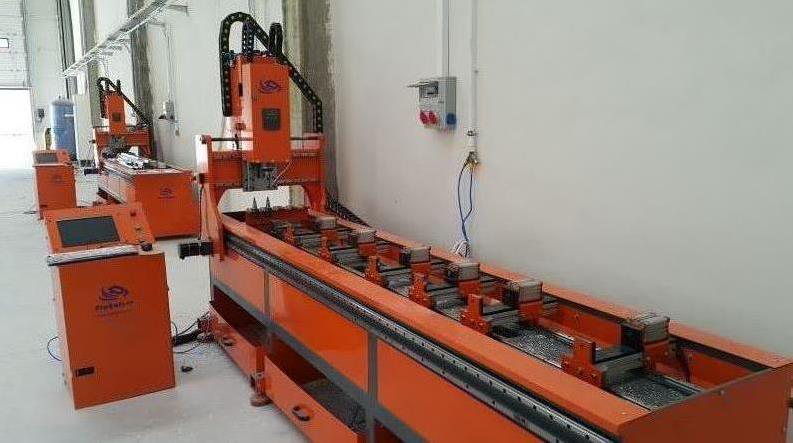 Profil Delik Delme Ve Profil İşleme Cnc Makinesi