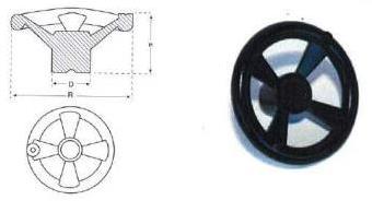 150’Lik Metal Volan Siyah