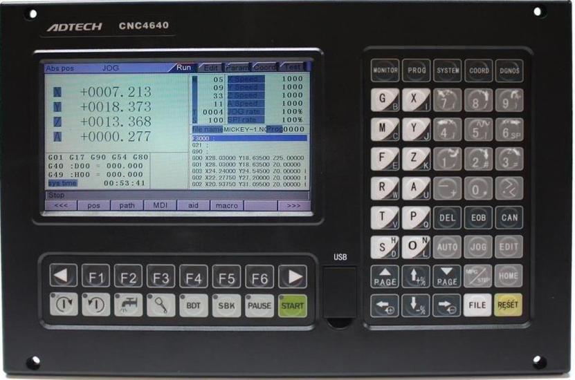 Adt-Cnc4640 4 Eksen Freze Kontrol Ünitesi + El Çarkı Fiyatları