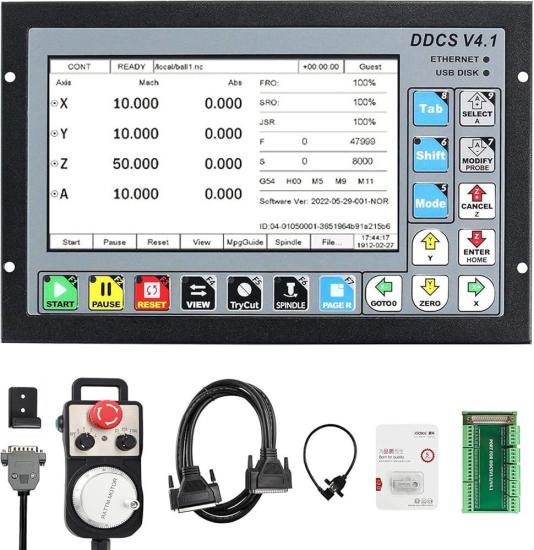 Ddcs V4.1 Cnc Kontrol Ünitesi + El Çarkı