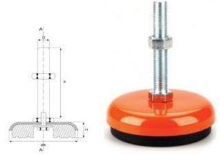 120 Lik M12X100 Tezgah Tamponu Bombeli Statik Boyalı Fiyatları