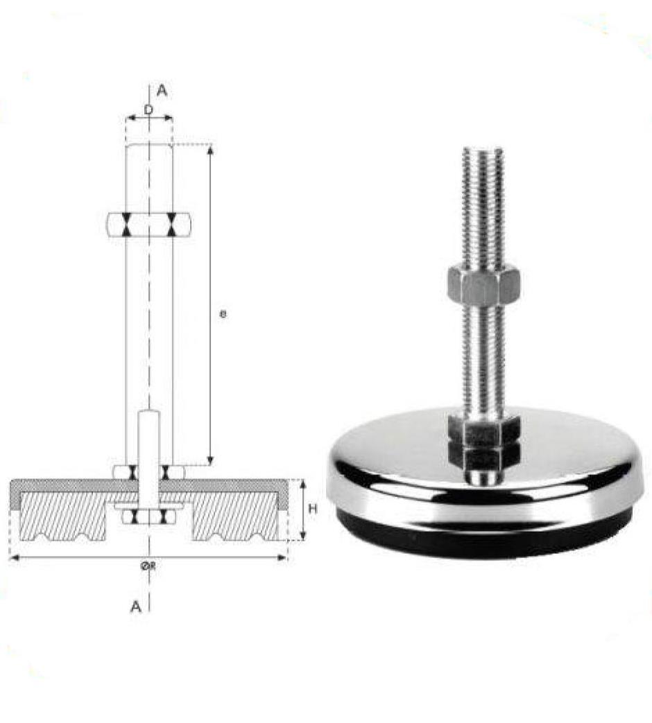 T.Tamponu Bombeli Krom Kap. 40/M12X 50 Mm